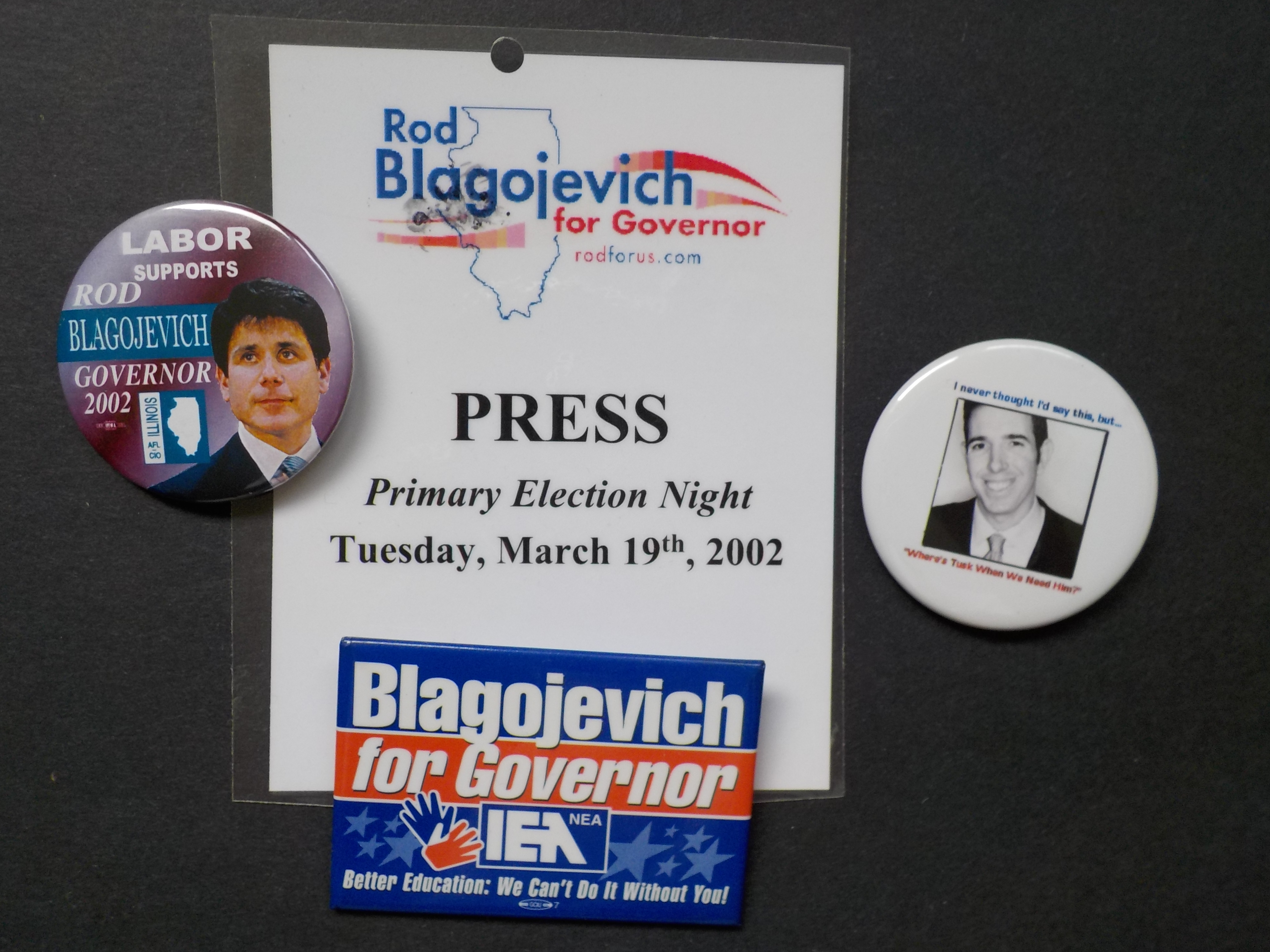 Blago press pass