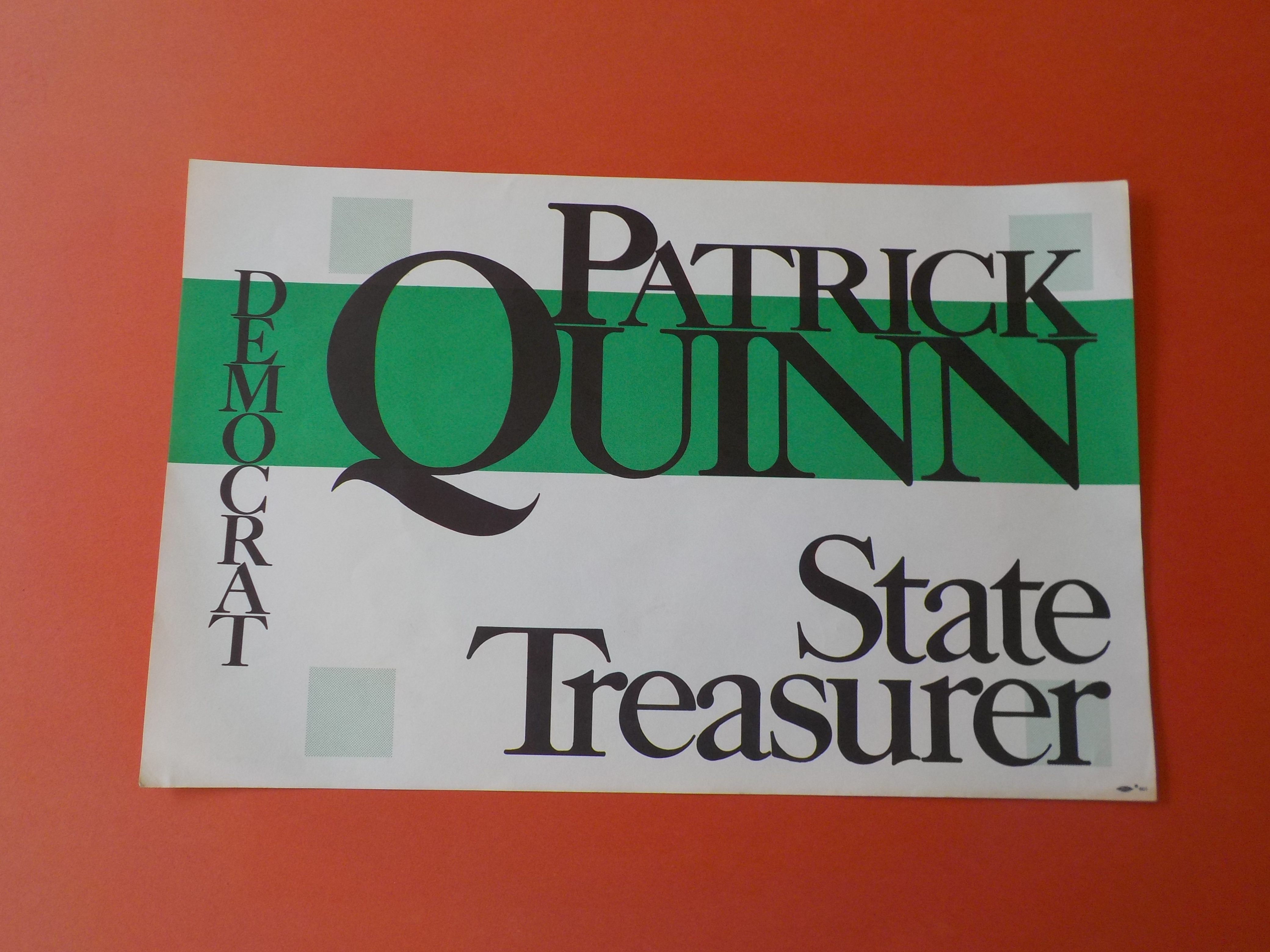 Quinn STO yard sign