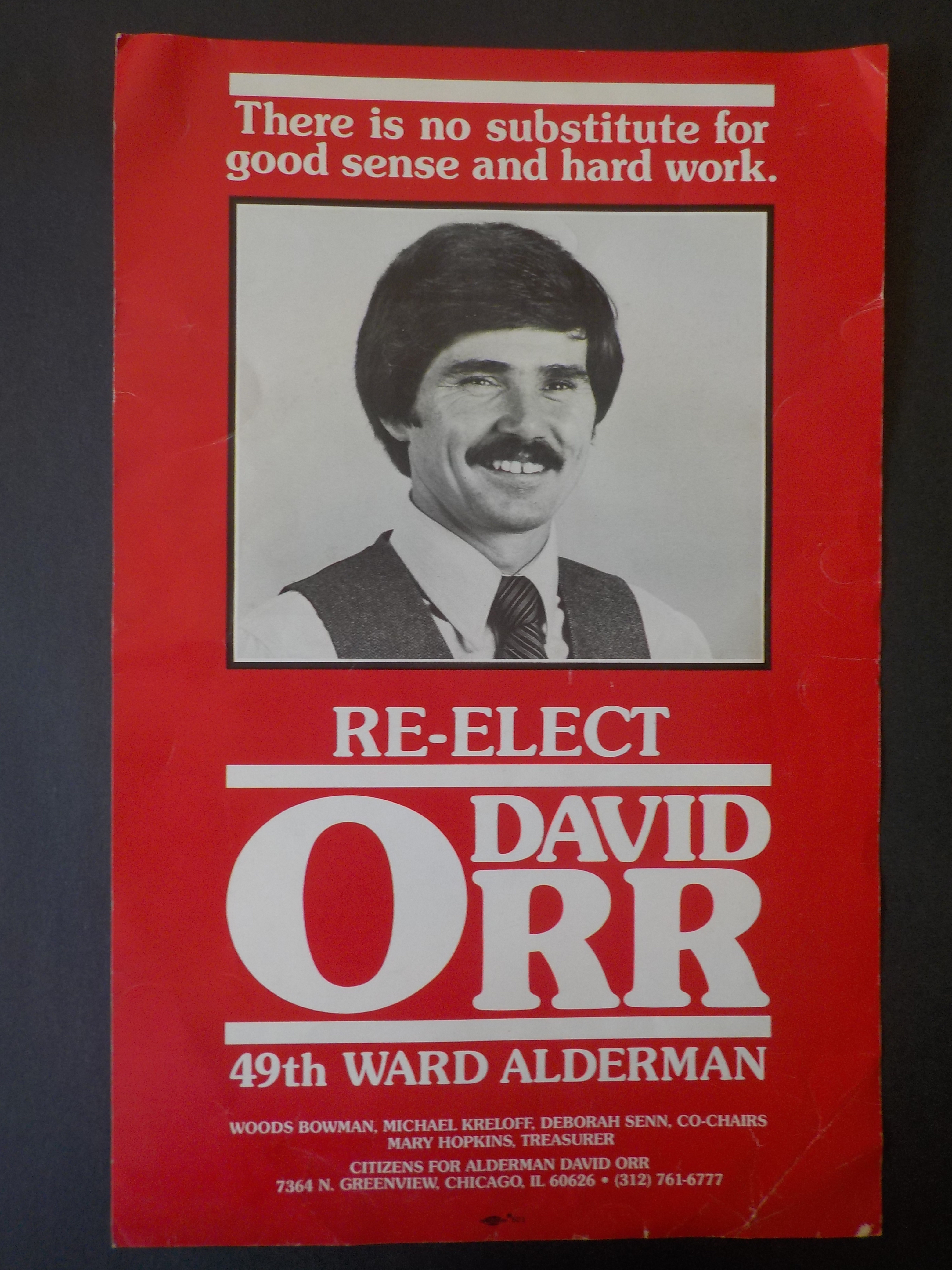 David Orr poster