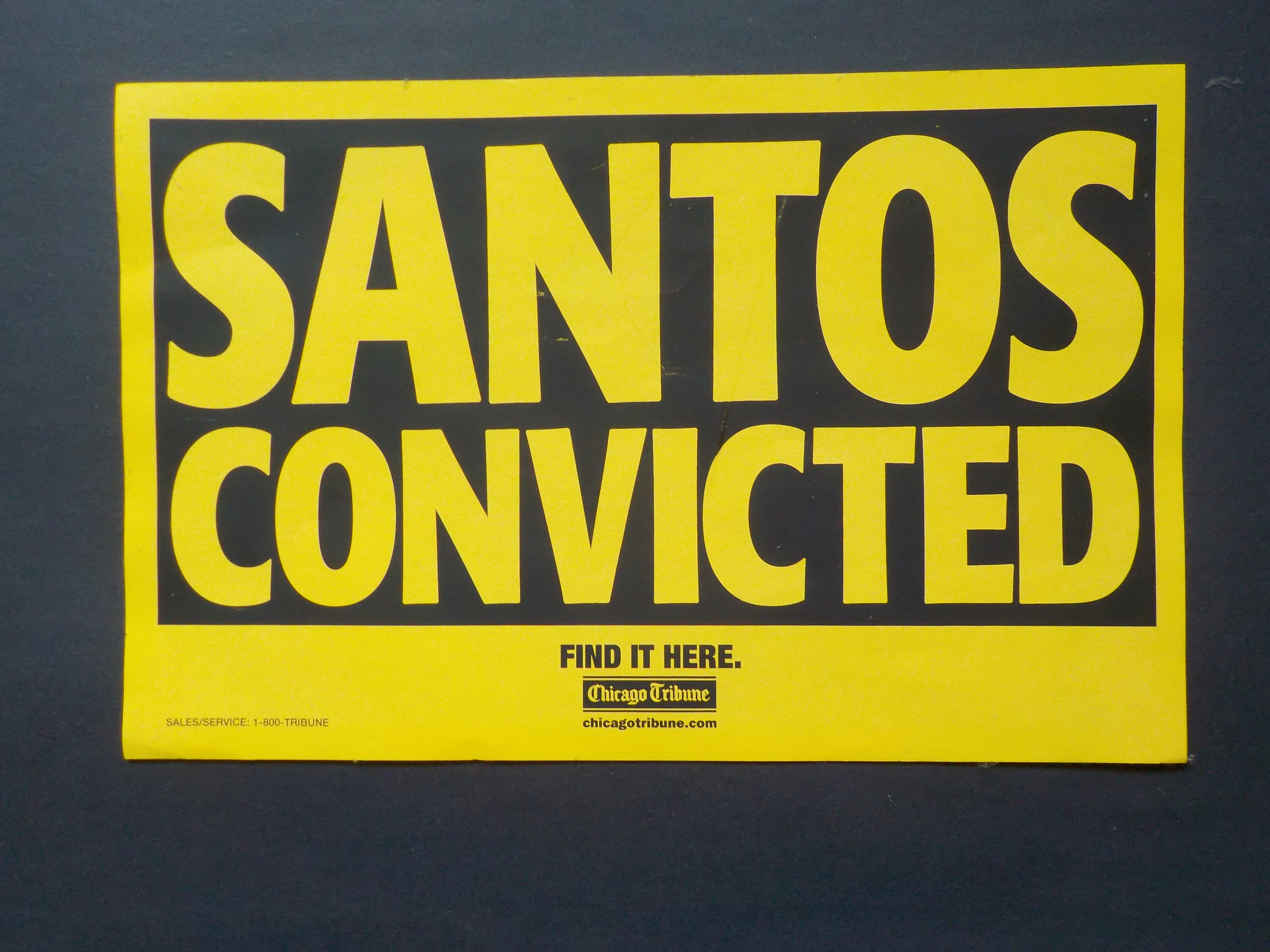 Santos Convicted
