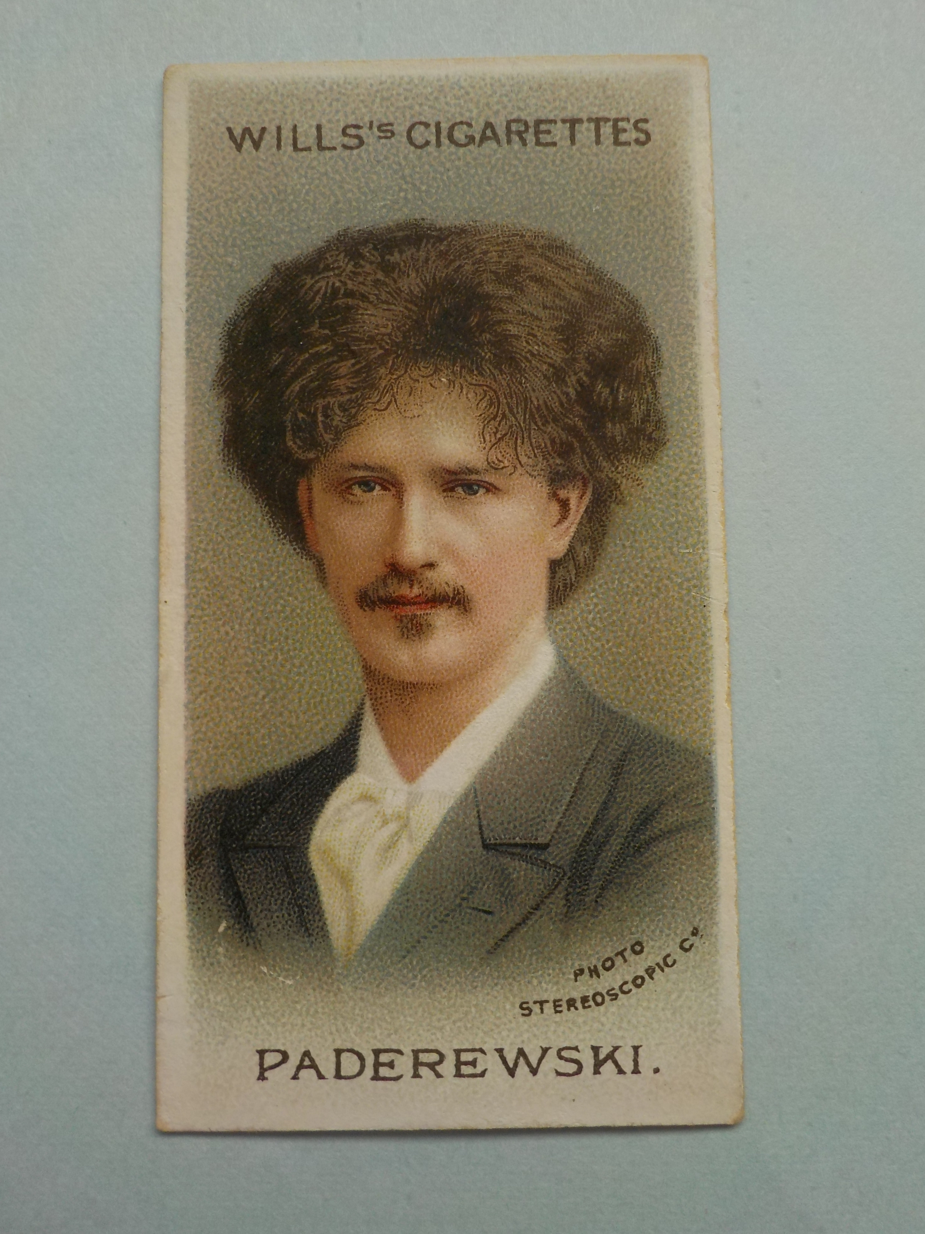 Paderewski trading card